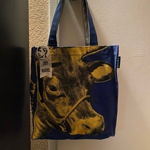 Andy Warhol “Cow” (1981) tote bag